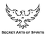 SECRET ARTS OF SPIRITS – company logo, company info header