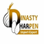 DINASTY HARPEN – company logo, company info header