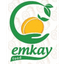 EMKAYFOOD – company logo, company info header