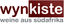 WYNKISTE – company logo, company info header