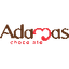 ADAMAS CHOCOLATE – company logo, company info header