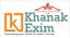 Khanak Exim – company logo, company info header