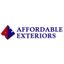 Affordable Exteriors – company logo, company info header