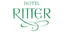 HOTEL RITTER – company logo, company info header