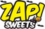 ZAP SWEETS – company logo, company info header