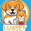 LUXPETWORLD – company logo, company info header