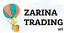 ZARINA TRADING S.R.L – company logo, company info header